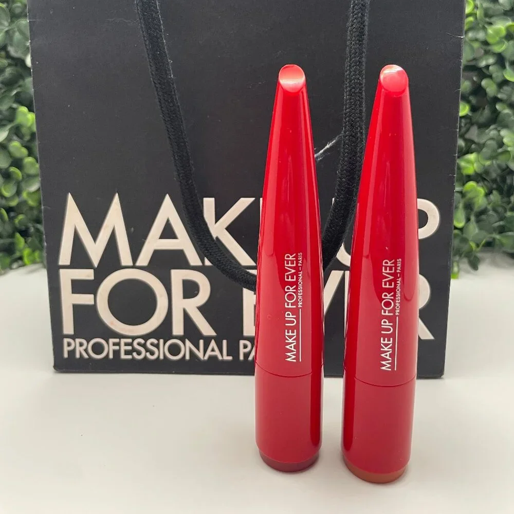 BUNDLE - 2 LIPSTICKS - Makeup Forever Rouge Artist Lipsticks
